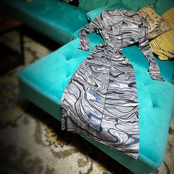 SHEIN mesh maxi dress - Picture 2 of 6